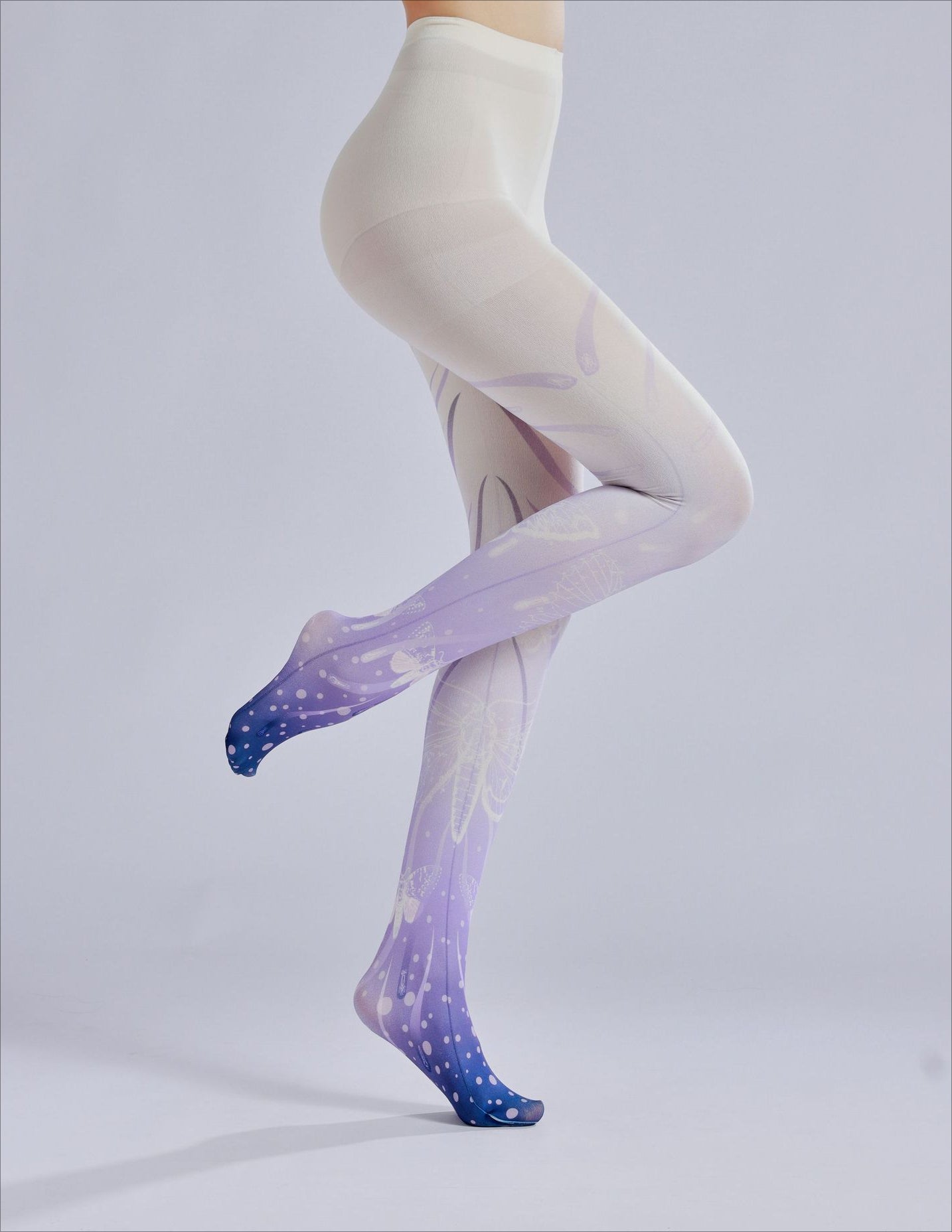 Purple Grident Tights Lolita-Grainvity
