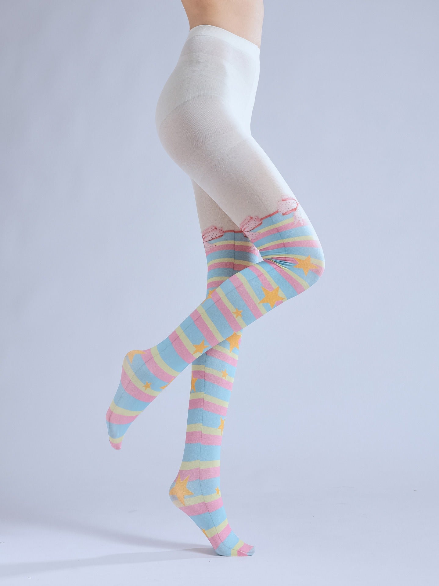 Striped Lolita Tights