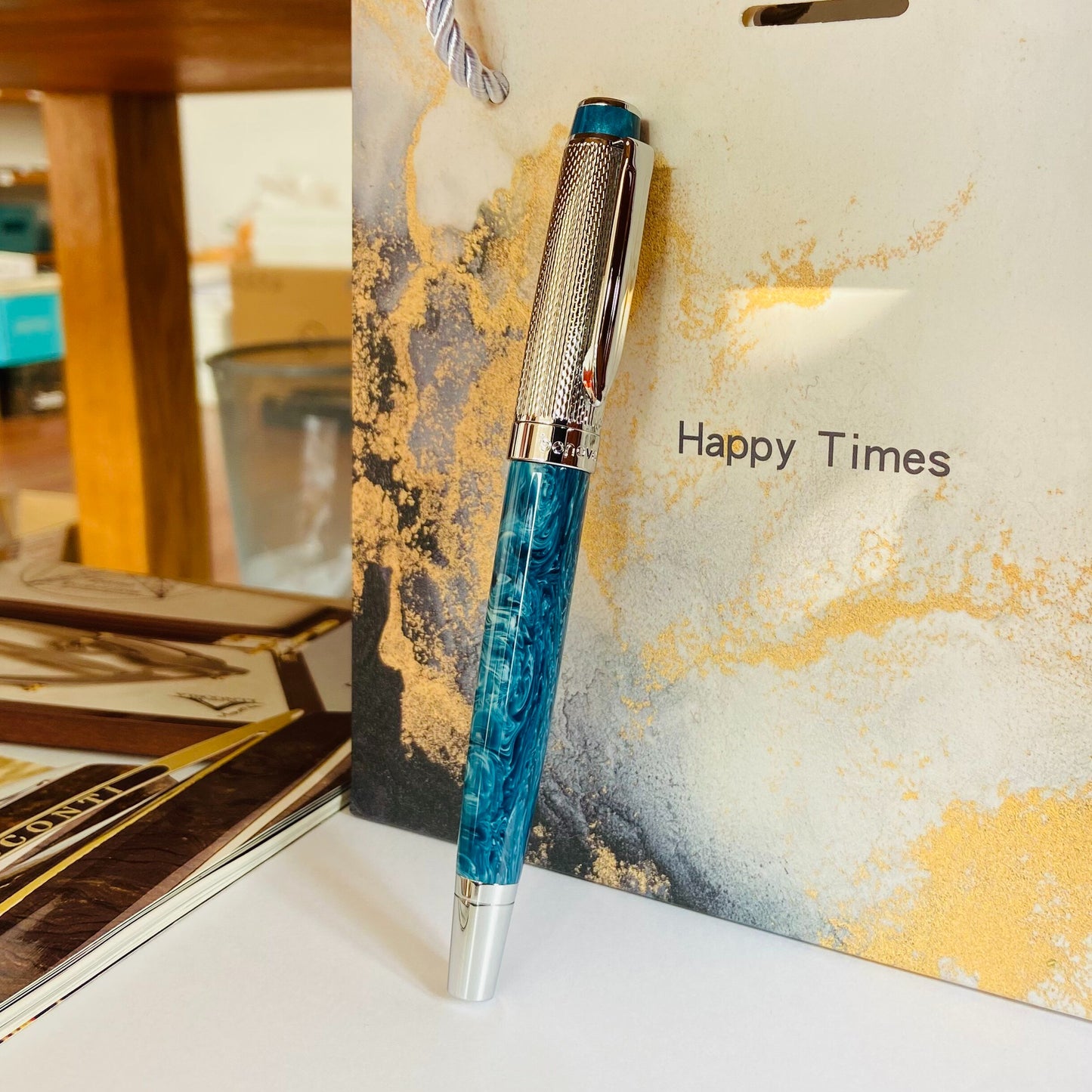 Luxury Mosaic Ballpoint Pen stationery gfit set