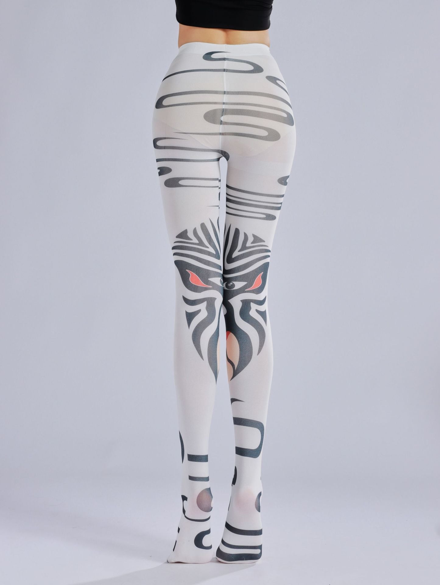 Chinese Peking Opera Face Tights-Grainvity