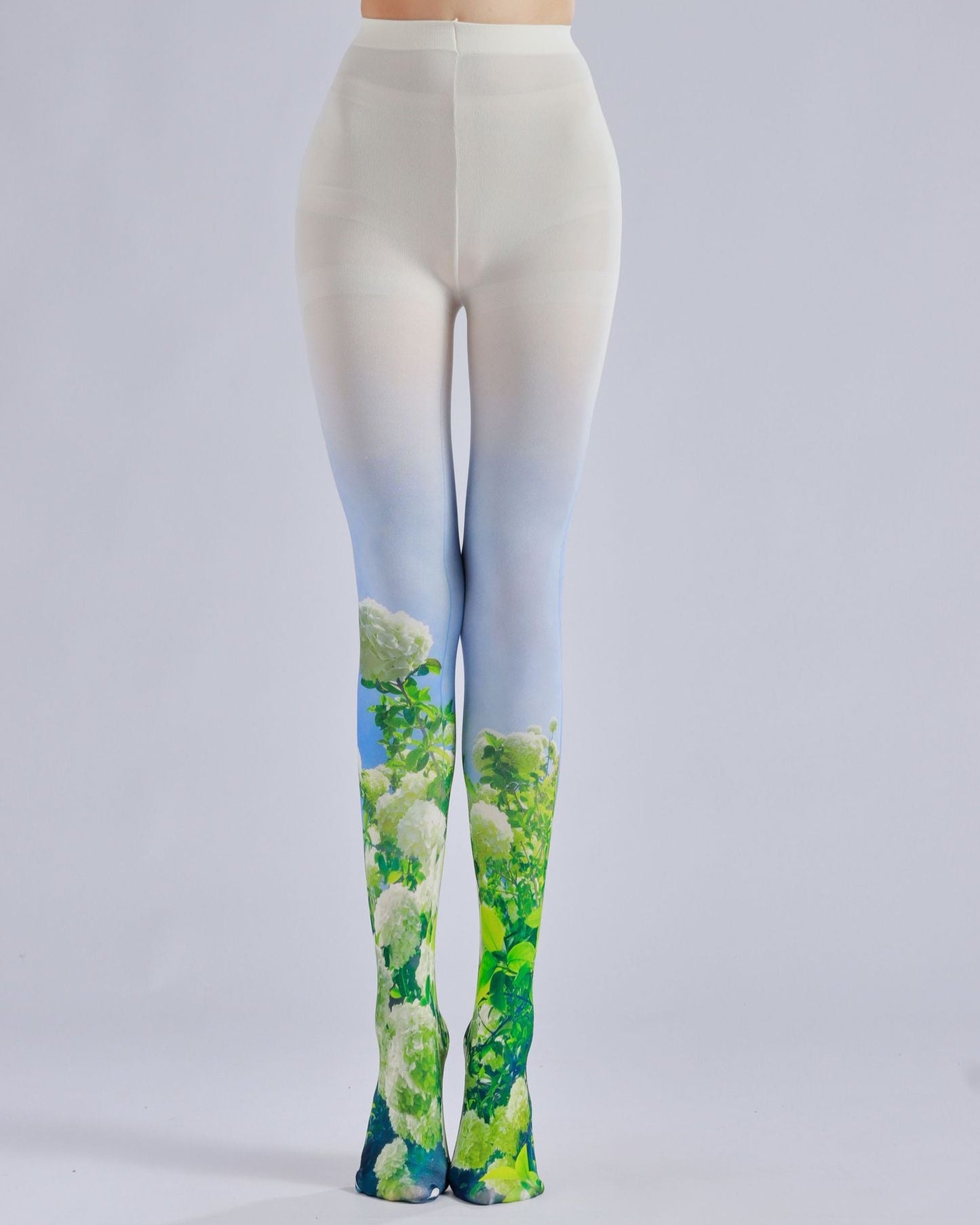English Garden Hydrangea Tights-Grainvity