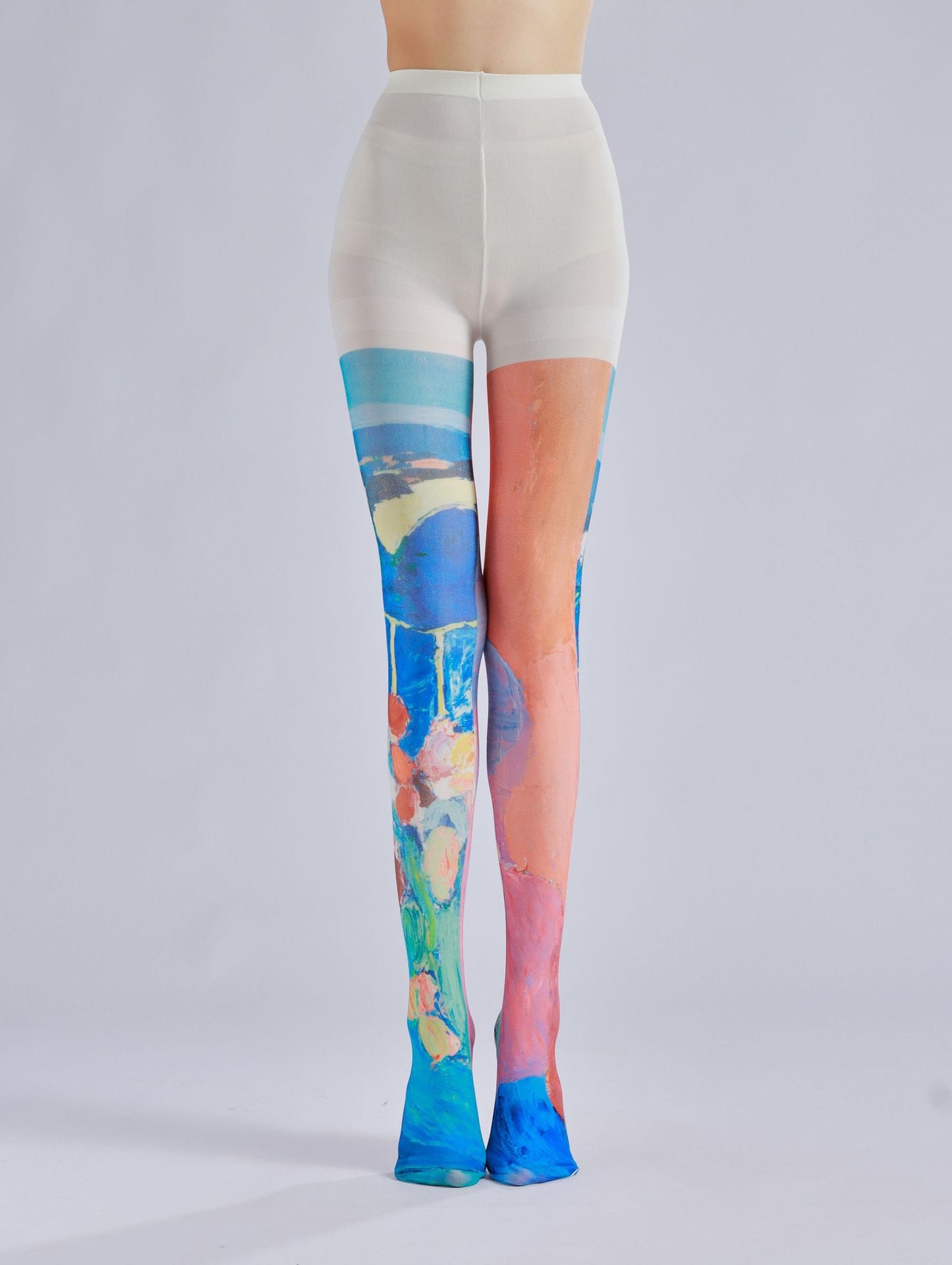 Colorful Painting Women Stockings-Grainvity