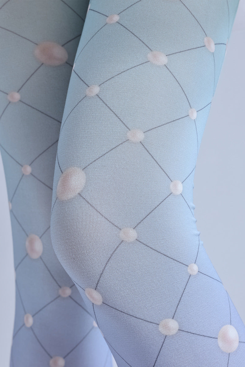 Lolita Stockings Pearl Mesh Tights-Grainvity