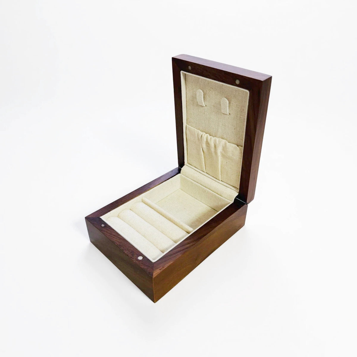 Travel Wood Jewelry Box