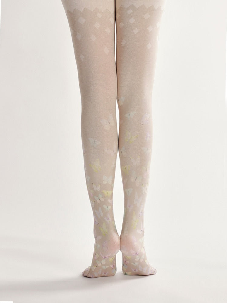 Butterfly Nude Tights