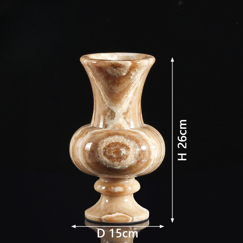 Luxury Artistic Marble & Jade Vases-Grainvity