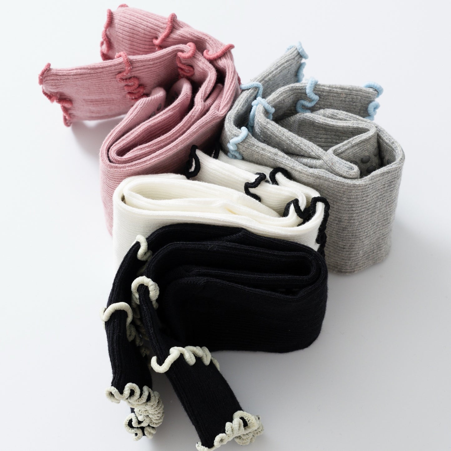 Ruffle Grip Socks-Grainvity