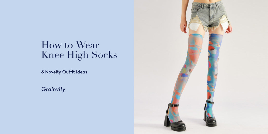 How to wear knee high socks