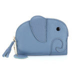 Elephant Mini Leather Purse