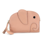 Elephant Mini Leather Purse