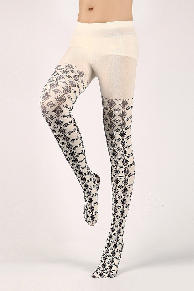 Native American Style Tights Women's Fancy Dress Costume Accessories, Perfect for Parties, Office, Street Fashion, and Daily Wear