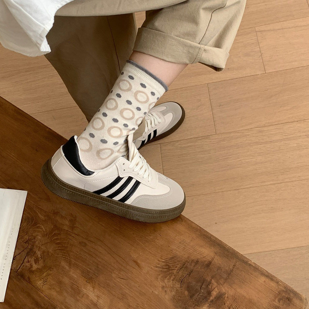 Vintage Floral Crew Socks