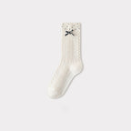 Bow Tier Crew Socks