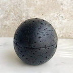 Natural Stone Censer & Aroma Burner | Travertine Incense Holder