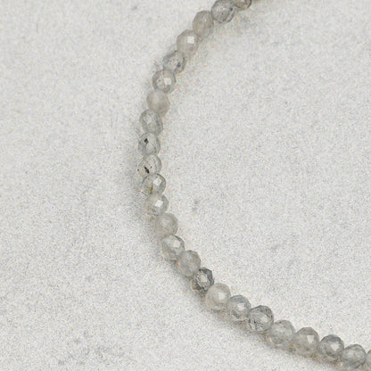 Amber Pearl Three-layer Silver Bracelet