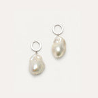 Baroque Pearl 925 Silver Drop Earrings