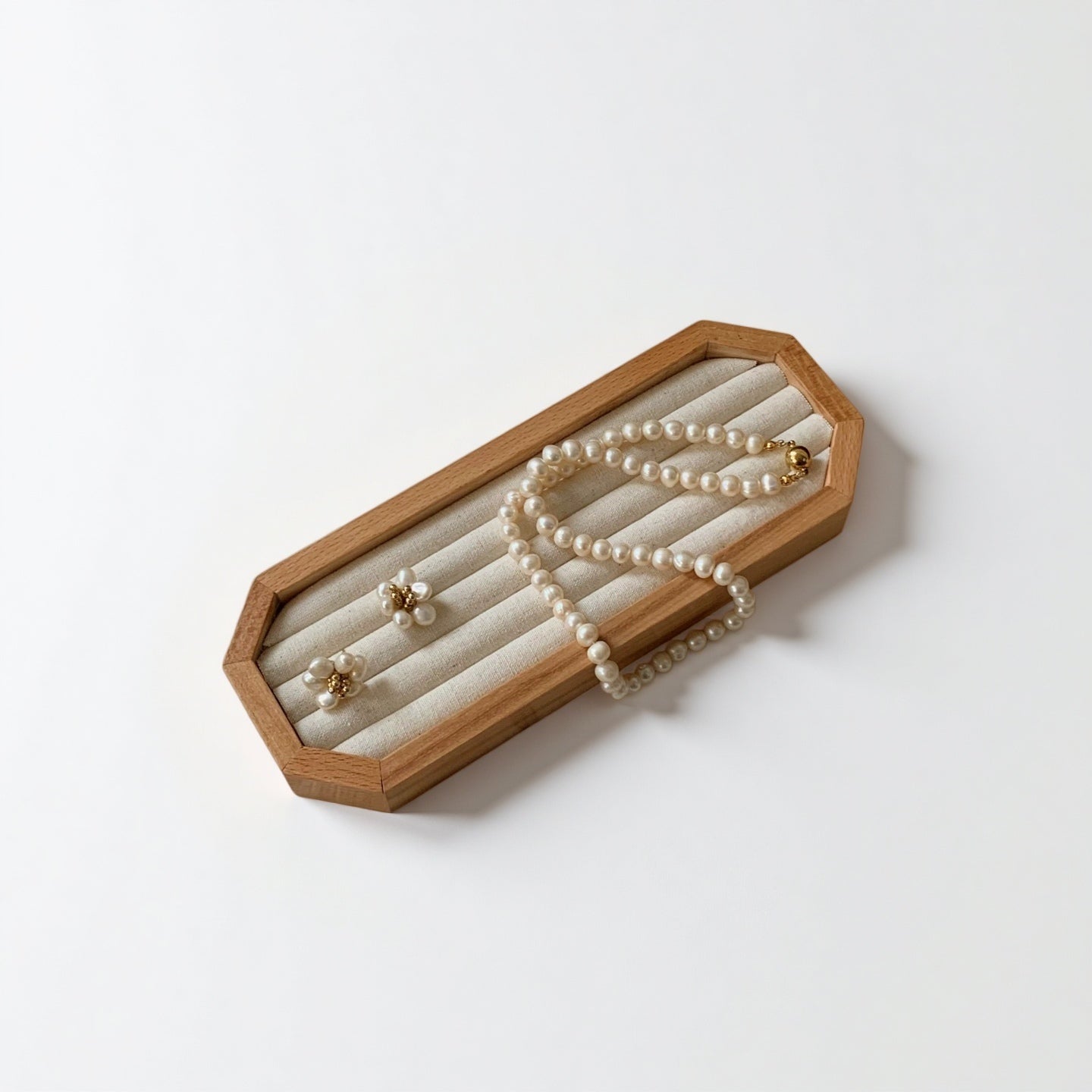 Beech wood ring tray