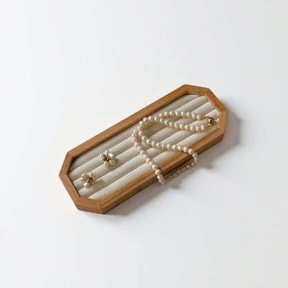 Beech wood ring tray