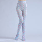 Scottish Tartan Tights Women's Fancy Dress Costume Accessories, Perfect for Parties, Office, Street Fashion, and Daily Wear