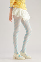 Snowflake Swirl Graphic Tights Women's Fancy Dress Costume Accessories, Perfect for Parties, Office, Street Fashion, and Daily Wear