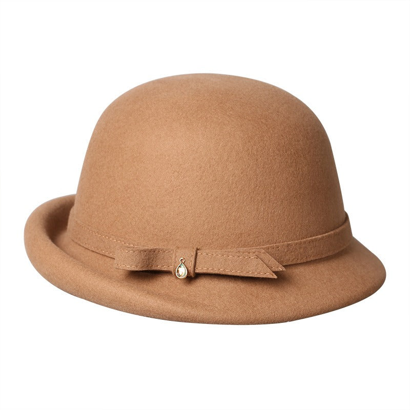 Bow Tie Cloche Hat-Grainvity