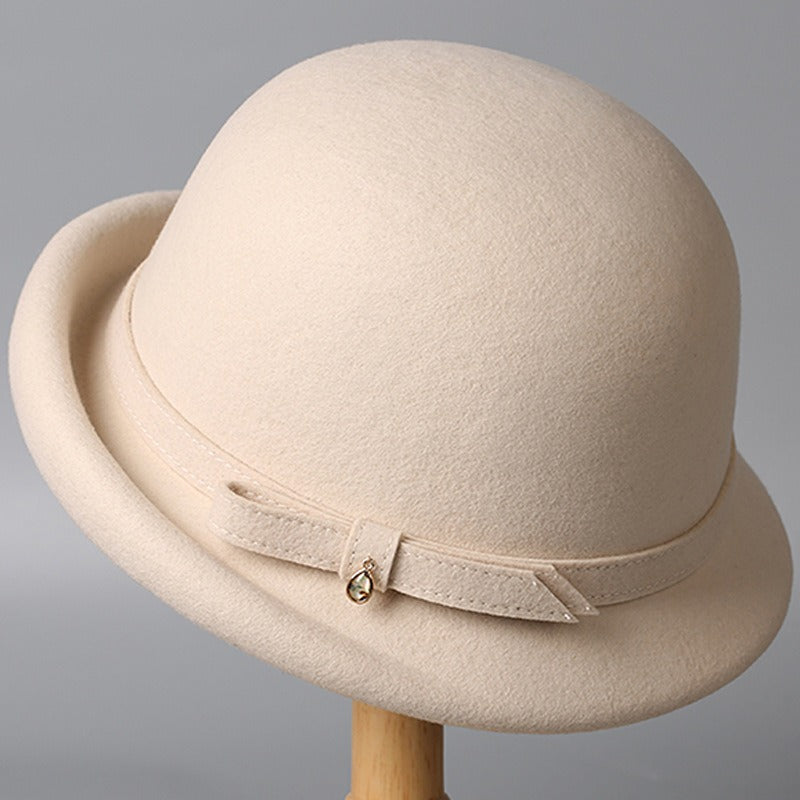 Bow Tie Cloche Hat-Grainvity
