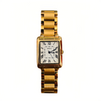 Women Gold Tank Watch Cartier Dupes and Alternatives