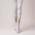Christmas Deer Shinning Tights with high elasticity and shaping fit, suitable for events, cosplay, street style, and gifting girls at Christmas