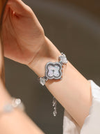 Clover Bracelet Watch Mother of Pearl Dial