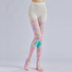 Colorful Dots Women Tights Women's Fancy Dress Costume Accessories, Perfect for Parties, Office, Street Fashion, and Daily Wear