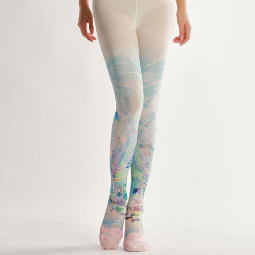 Anime-Inspired Japanese Tights with high elasticity and shaping fit, suitable for events, cosplay, street style, and gifting girls at Christmas