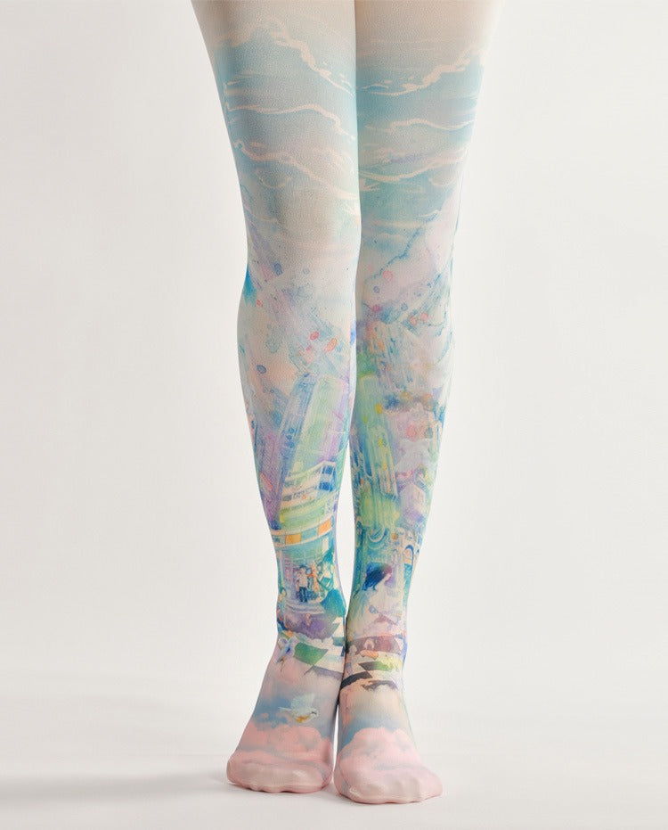 Anime-Inspired Japanese Tights with high elasticity and shaping fit, suitable for events, cosplay, street style, and gifting girls at Christmas