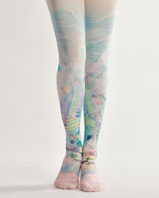 Anime-Inspired Japanese Tights with high elasticity and shaping fit, suitable for events, cosplay, street style, and gifting girls at Christmas