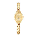 Dainty Round Gold Watch for women
