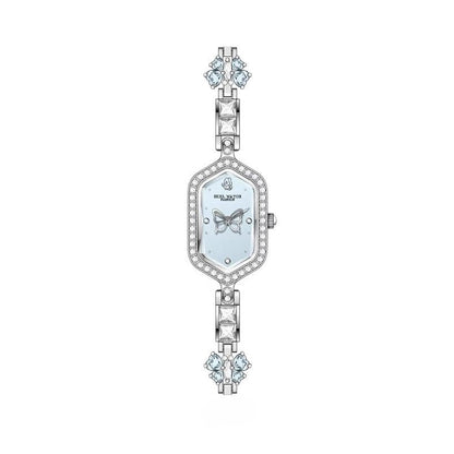 Rotating Butterfly Watch Gift Set with Matching Bangle & Necklace