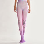 Occult Aesthetic Tights with high elasticity, perfect for parties, cosplay, events, and street fashion