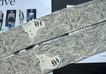 Fashion Drawing Funky Tights