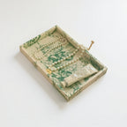 French Paris Garden Linen Jewelry Tray