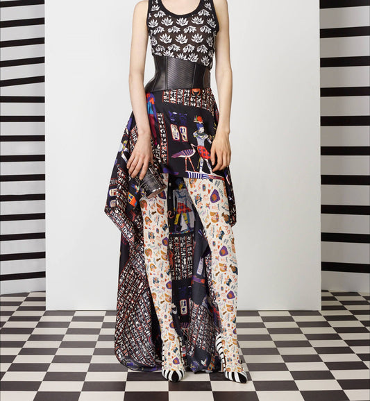 Funky Graffiti Girl Tights