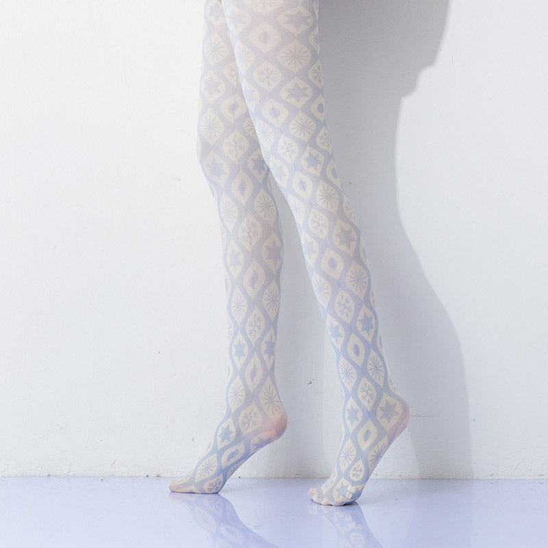 Geometric pattern Tights