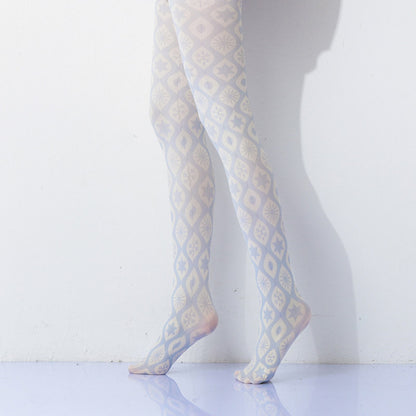 Geometric pattern Tights