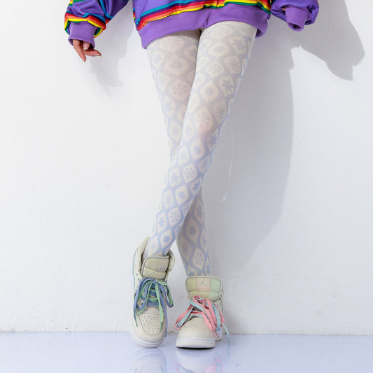 Geometric pattern Tights