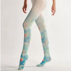 Hot air balloon Women Tights with high elasticity and shaping fit, suitable for events, cosplay, street style, and gifting girls at Christmas