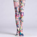 Japanese Animation Women Tights with high elasticity, perfect for parties, cosplay, events, and street fashion