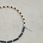 Lapis Lazuli Double-Layer Pearl Bracelet