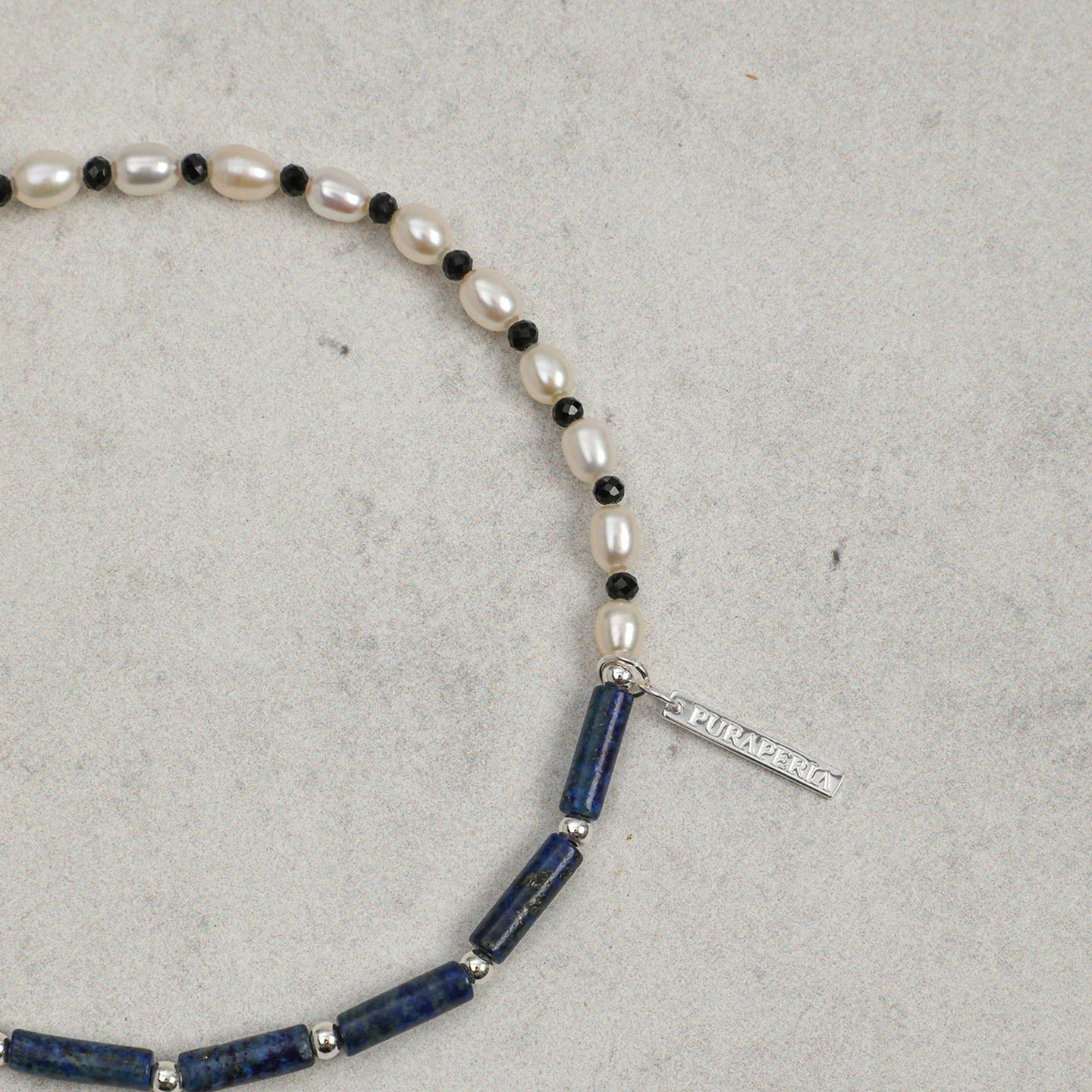 Lapis Lazuli Double-Layer Pearl Bracelet