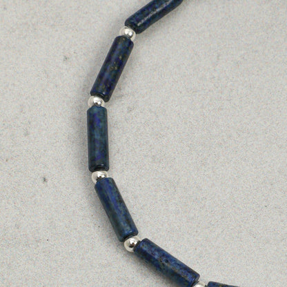 Lapis Lazuli Double-Layer Pearl Bracelet