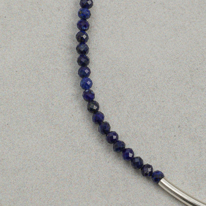 Lapis Lazuli & Pearl Three-Layer Bracelet
