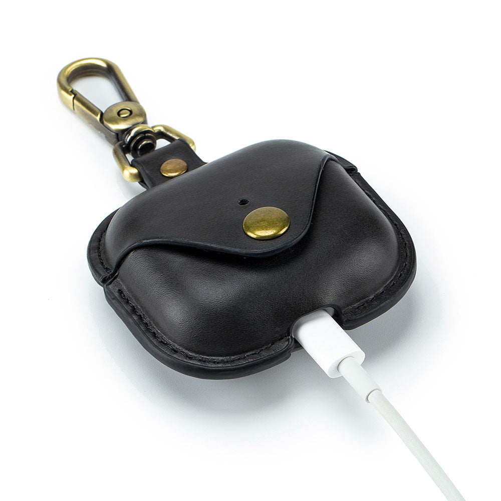 Leather AirPods 3 Case – Genuine Cowhide Earphone Protective Cover
