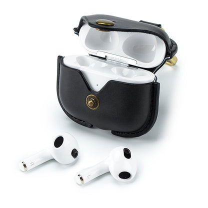 Leather AirPods 3 Case – Genuine Cowhide Earphone Protective Cover